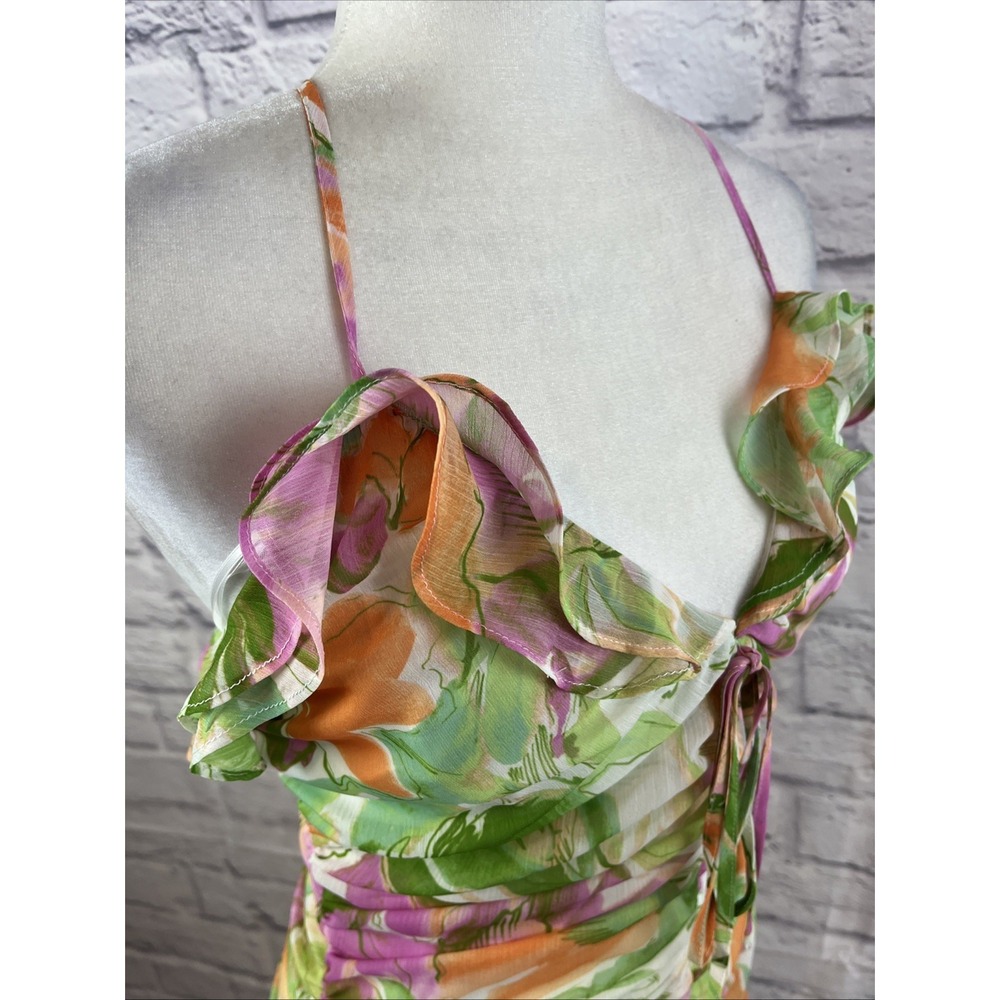 Lost  And Wander NWT Coquette Romantic  Water Color Painterly Love Mini Dress - Picture 7 of 14